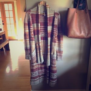 Free People sweater jacket